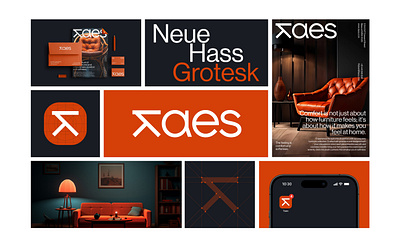 TAES | Furniture Branding adobe brand identity branding branding design design furniture branding graphic design logo typography vector wordmark wordmark logo