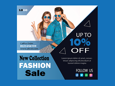 Fashion Sale Offer Banner fashionbanner fashionoffer fashionsale salebanner shoppingbanner