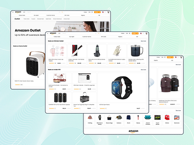 Amazon | E-commerce | Online Shop | Web App amazon app e commerce e commerce website ecommerce figma online shop online store products shop shopping cart ui ux web app website