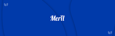 Meril Logo Redesign aesthetic brand design branding logo logo design logo redesign redesign typography