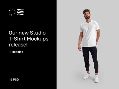 Studio T-Shirt Mockups apparel branding bundle design download hoodie identity logo mockup mockups psd realistic t shirt template typography