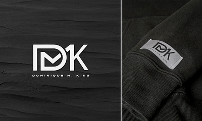 LOGO DESIGN FOR A DOMINIQUE M.KING branding graphic design identity logo vector
