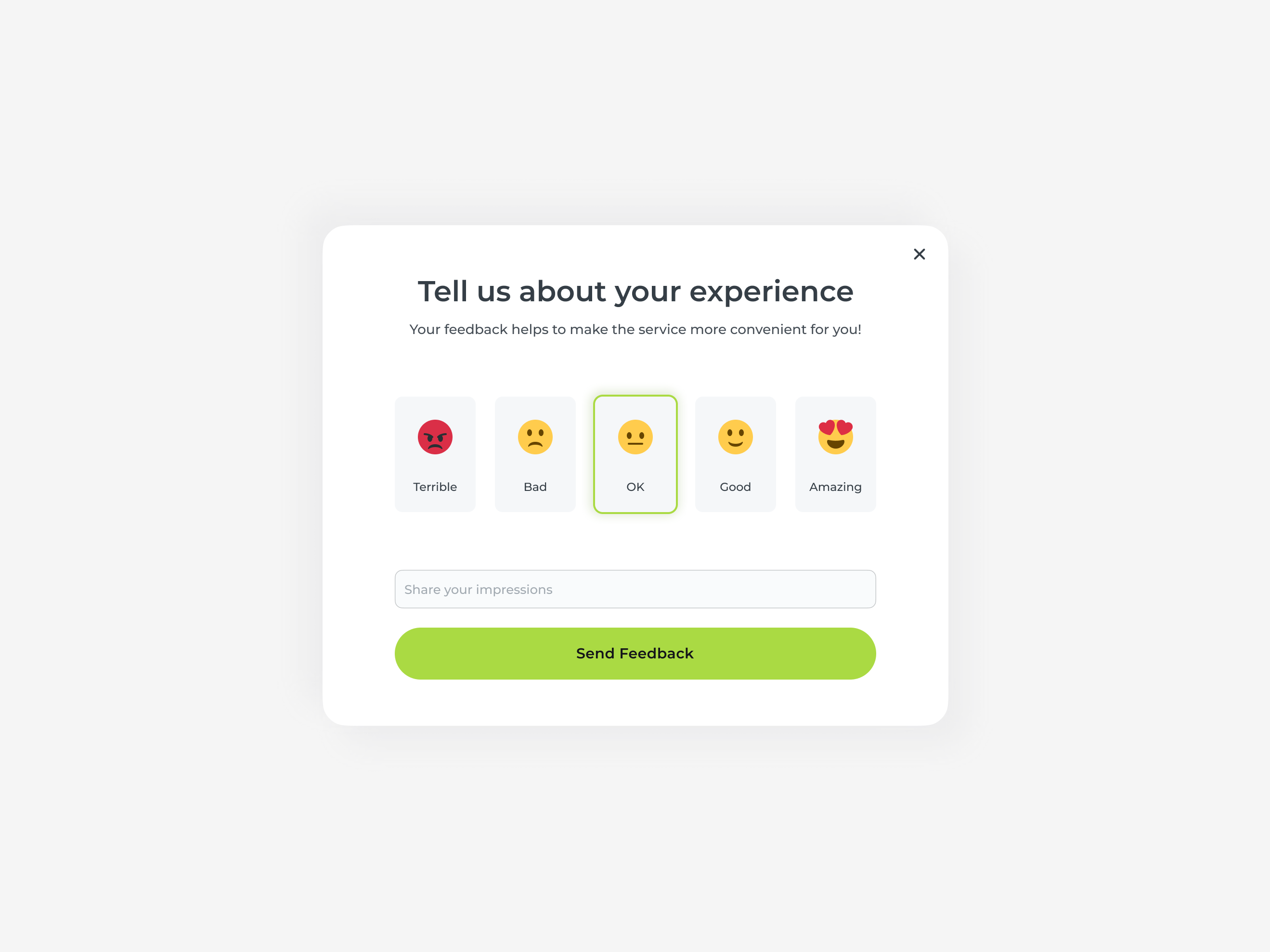 Feedback design emoji experience feedback nps product product design rating service ui web