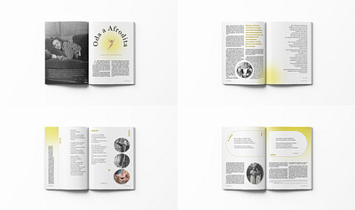 Magazine Layouts diseño editorial editorial editorial design female feminist graphic design layout magazine poems poet revista
