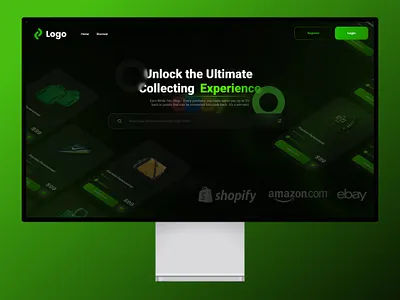 Collectibles website UIUX design in Figma and XD designcritique.