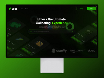 Collectibles website UIUX design in Figma and XD designcritique.
