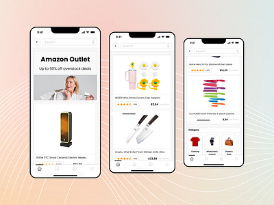 Amazon | E-commerce | Online Shop | Web App amazon app branding design e commerce e commerce website ecommerce figma graphic design online shop online store products shop shopping shopping cart ui ux web app website