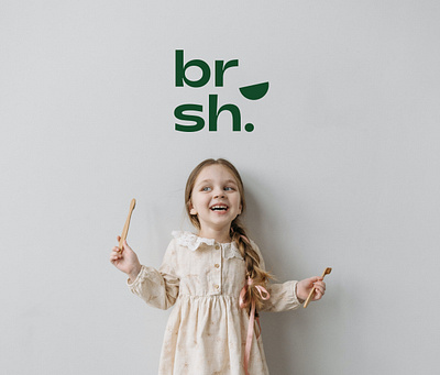 BAMBRUSH 🪥🌿 branding graphic design logo ui
