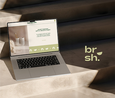 BAMBRUSH 🪥🌿 branding graphic design logo ui