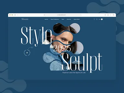 eCommerce Website | Mosaic 2025 app branding design ecommerce fashion online shop shopping style ui user experience website