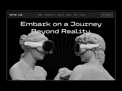 VR Website & Dashboard dashboard graphic design landing page ui uiux virtual reality vision pro ui vr vr ui web design website