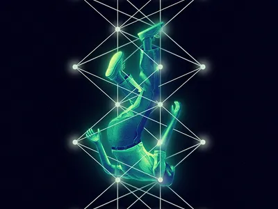 Trapped – Spot for Mozilla Al Transparency in Practice Report ai airbrush artificial intelligence hand drawn illustration retro sci fi