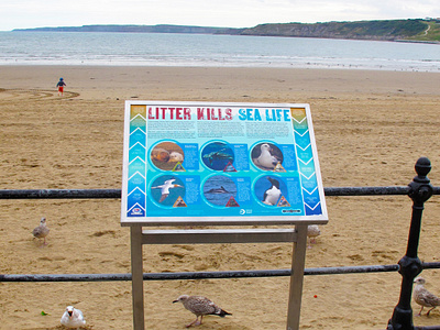 Southbay Interpretation Panel environmental interpretation https:www.sas.org.uk