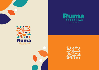 Ruma Aresanias Costarica brnad logo graphic design identity logo logo branding logo color logo idea logotypo