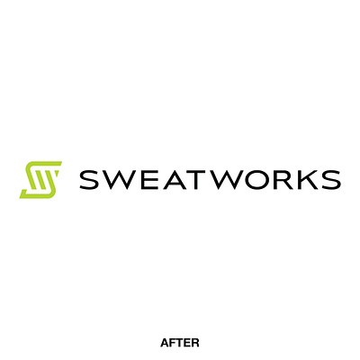SweatWorks Rebrand branding graphic design logo