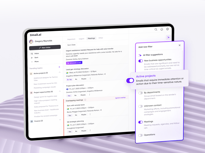 Steps to implement AI-based email personalization