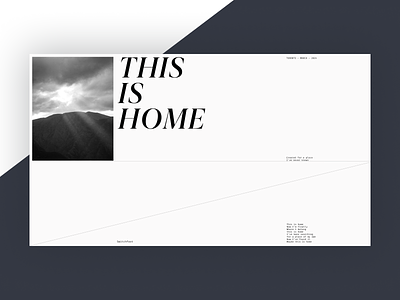 This is home artdirection design digitaldesign landingpage poster ui uidesign uiux visualdesign