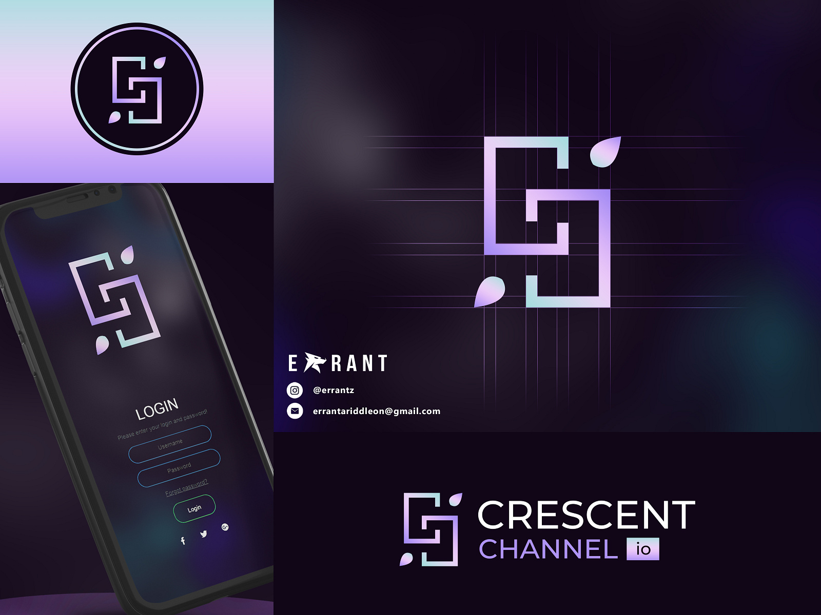 Crescent Channel - Visual Design by Rifyal Errant on Dribbble