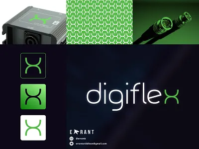 Digiflex - Visual Design branding design graphic design graphiceffect indonesia logo logodesign