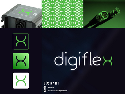 Digiflex - Visual Design branding design graphic design graphiceffect indonesia logo logodesign