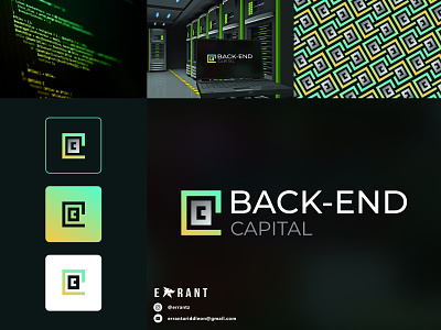 Back-End Capital - Visual Design branding design graphic design logo logodesign vector visual design