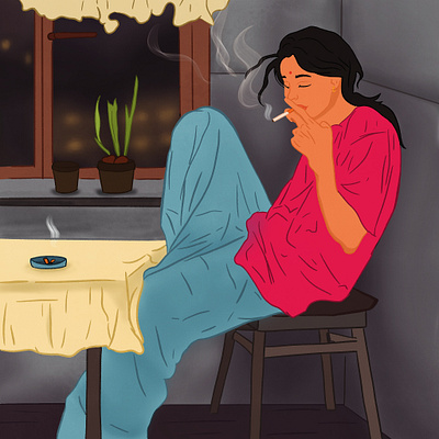 Home Alone: Adult Version art digital art illustration procreate