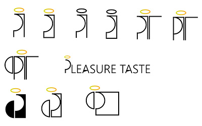 Exclusive restaurant graphic design logo