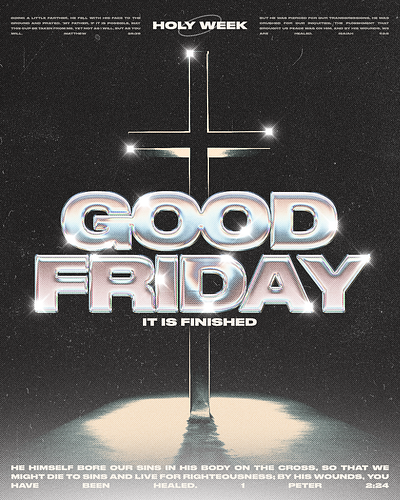 Good Friday | Christian Poster christian