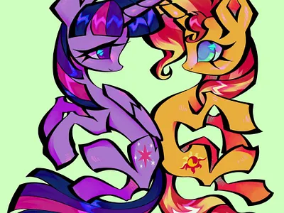 Characters characters illustration mlp ponny characters rainbow