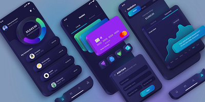 EasyCash app design figmadesign finance uidesign userinterface walletapp