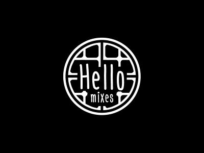 Hello Mixes: Logo Design art direction brand branding creative direction design food food and beverage graphic design identity identity design logo logo design small business