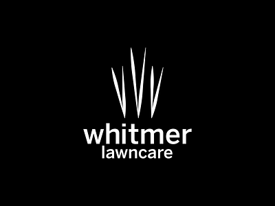 Whitmer Lawncare: Logo Design art direction brand branding creative direction design family business graphic design identity identity design lawncare logo logo design small business