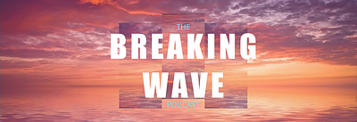 Twitter Banner for "The Breaking Wave" art banner design brand identity branding design graphic design twitter