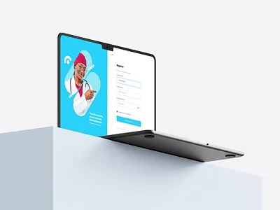 User Registration UI Design ui design website design