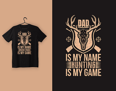 Hunting T-Shirt Design graphic design