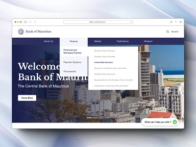 Information Architecture Redesign for BoM architecture banking finance information product ui ux website