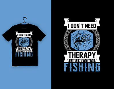 Fishing Vintage T-Shirt Design branding graphic design logo