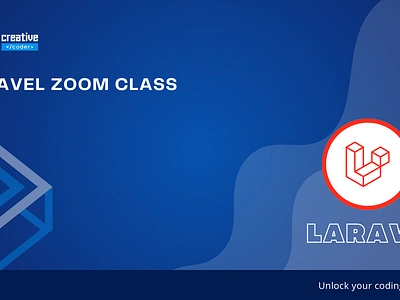 Laravel Class Zoom Background background graphic design laravel zoom