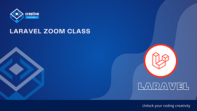 Laravel Class Zoom Background background graphic design laravel zoom