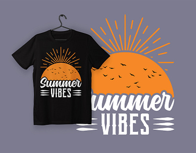 Summer T-Shirt Design branding graphic design logo