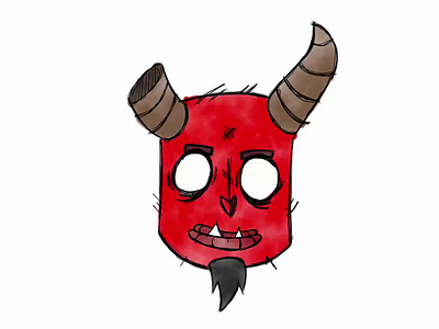 El Diablito adobe fresco digitalillustration illustration sketch