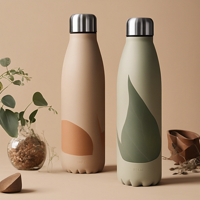 Sustainable Waterbottles - Product design branding design product design ui ux