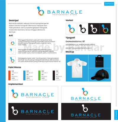 Brand Guideline for Barnacles Logo app brand guidelines branding design graphic design illustration logo typography ui ux vector