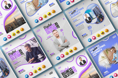 SOCIAL MEDIA POST FOR DIGITAL MARKETING AGENCY marketing banner