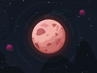 Mars Man - 2D Animation Walk 2d 2d space animation art concept conceptart design graphic design illustration mars motion graphics space art