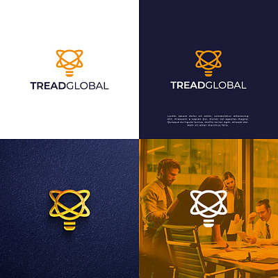 Creative and Unique Logo Design for TREADGLOBAL animation brand design branding design graphic design illustration logo motion graphics stationery ui