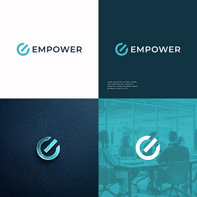 Creative and Unique Logo Design for EMPOWER 3d animation brand design branding design graphic design illustration logo motion graphics stationery ui