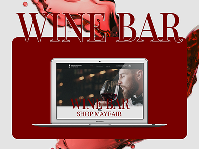 Редизайн сайта винного бара / Redesign of the wine bar website design landing redesign ui ux web website wine bar вебдизайн винныйбар лендинг разработкасайта редизайнсайта сайт