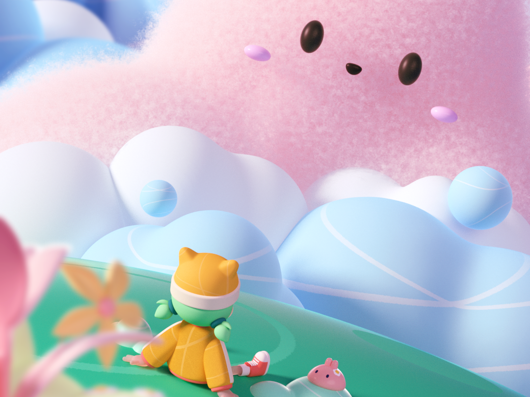 Cloud Rabbit by justmintory on Dribbble