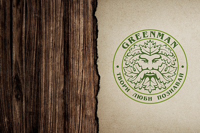 Logo for Greenman branding design graphic design logo